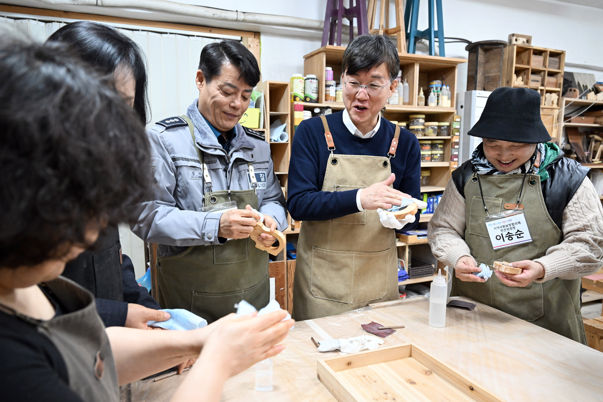 이민근 안산시장, 향기로운 사동 주민과 같이 안산의 가치 UP! 진행