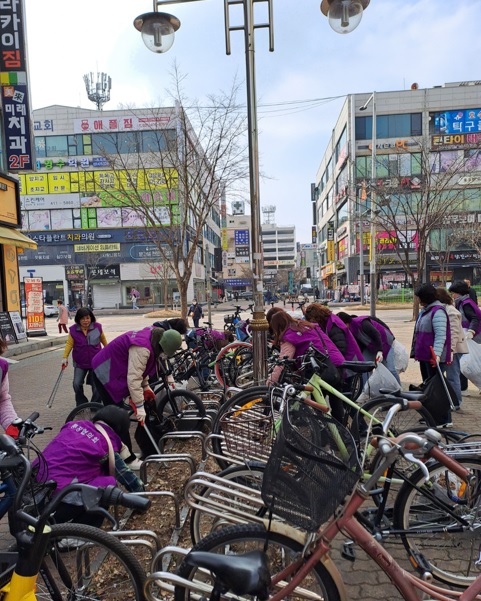 안산시 초지동 통장협의회, 봄맞이 안산사랑 대청소