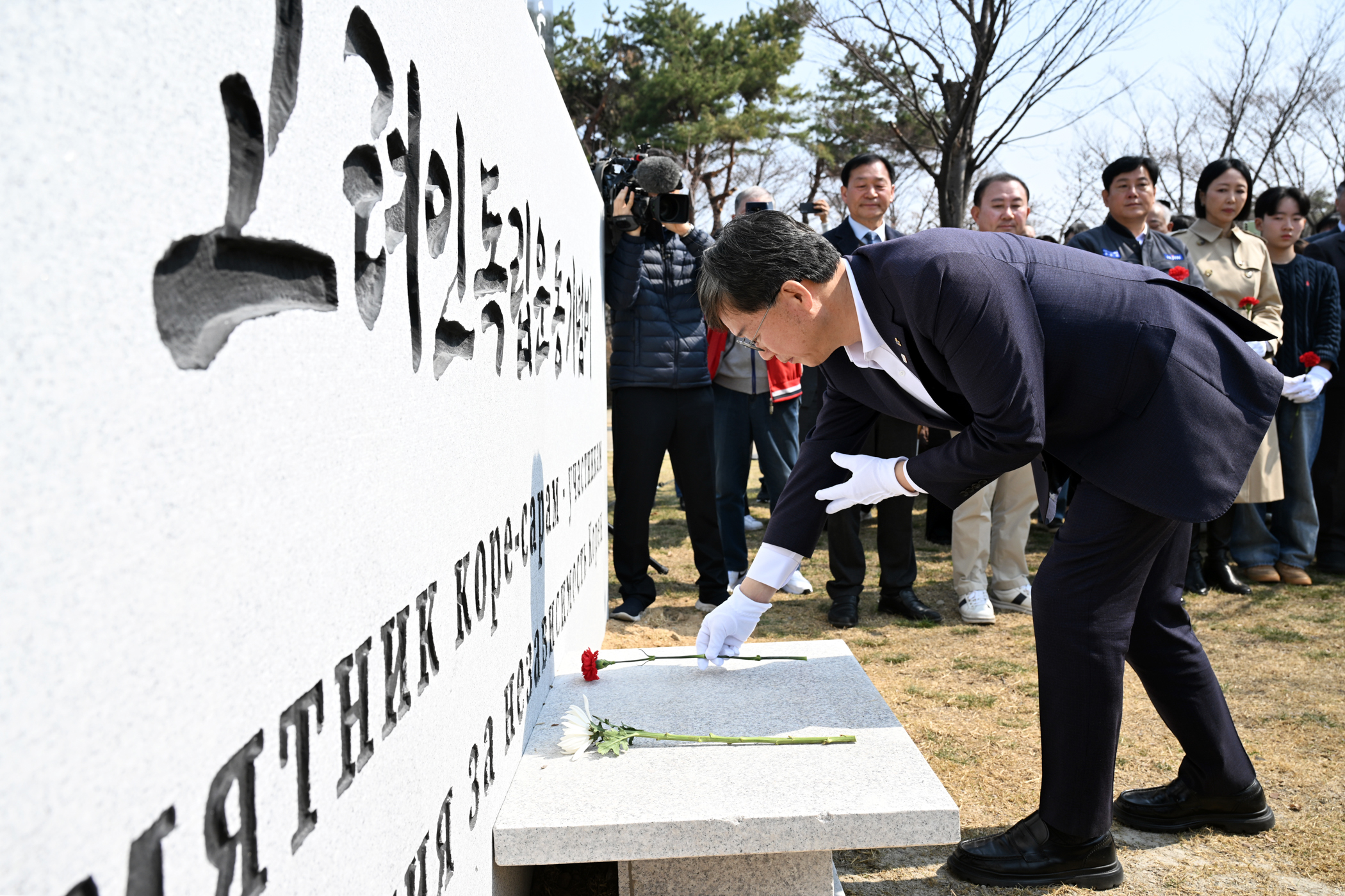 안산에 전국 첫 고려인 독립운동가 기념비 세워져… 희생·공헌 기려