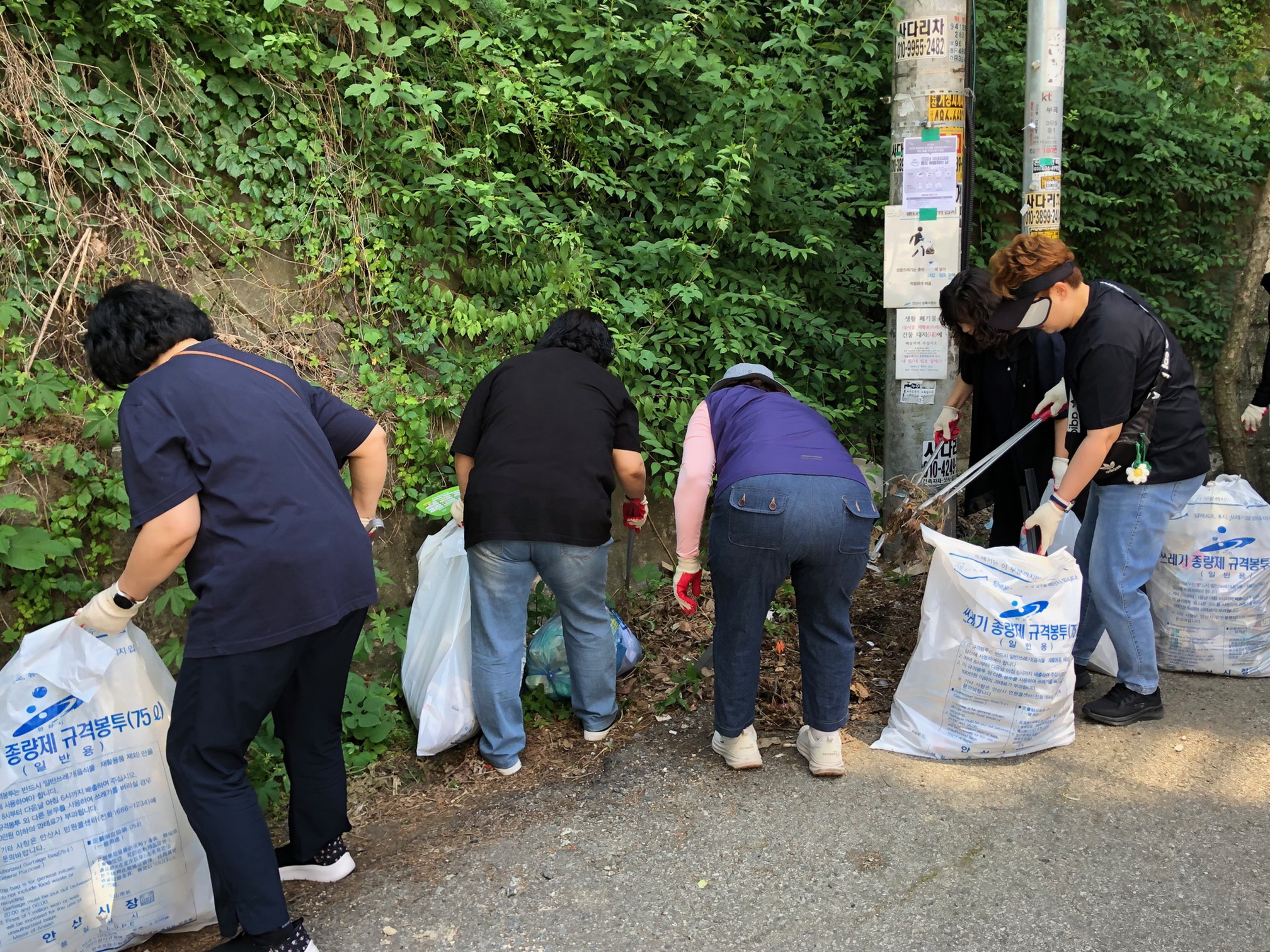 안산시 부곡동 통장협의회,‘폐비닐·투명페트병 별도 배출제’캠페인 펼쳐