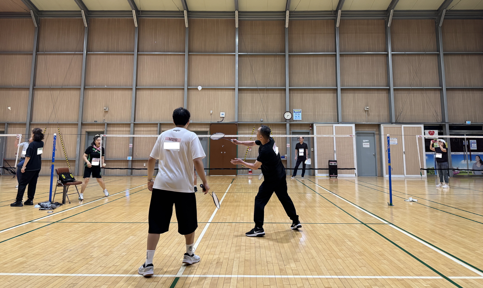 안산시 단원구 중앙동 체육회, 한마음 배드민턴 대회 개최