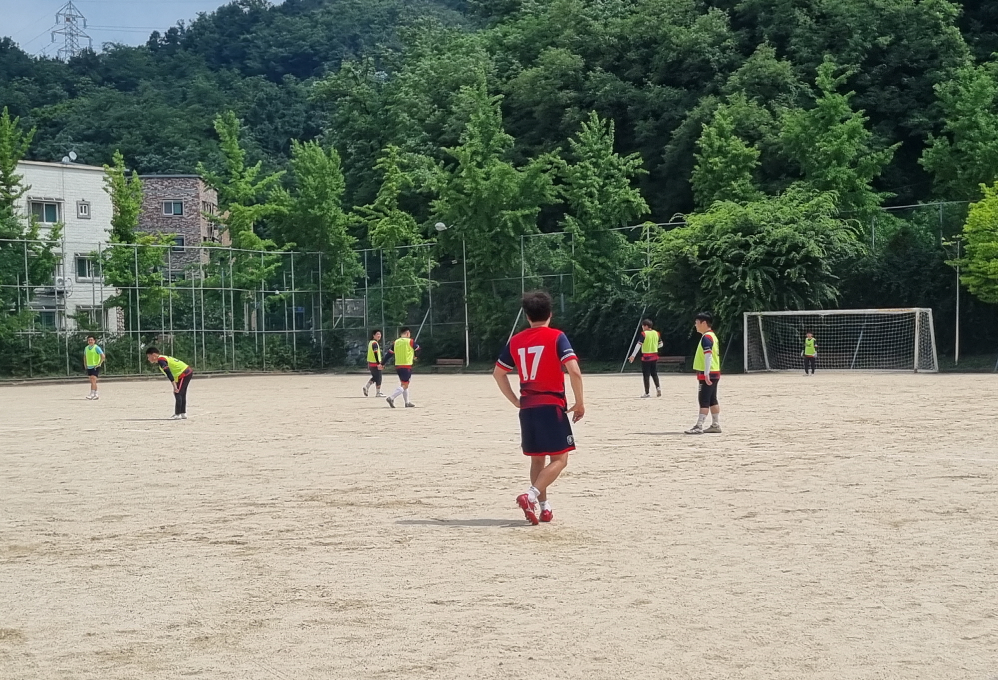 안산시 일동 체육회, 주민과 함께하는 풋살 친선 경기 개최