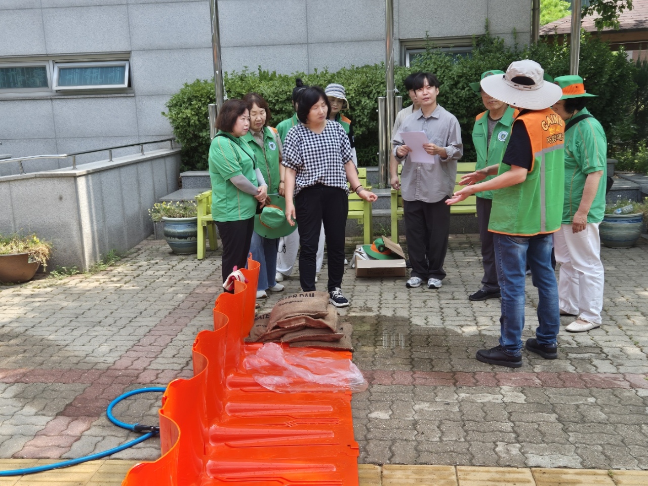 안산시 이동, 취약계층 재난대피 자체 모의 훈련 실시