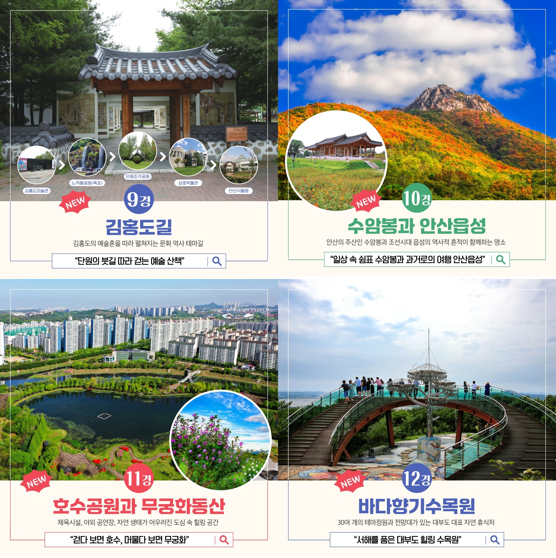 안산시, 대표 관광지 12경으로 확대… 시민·관광객 아우르는 명소