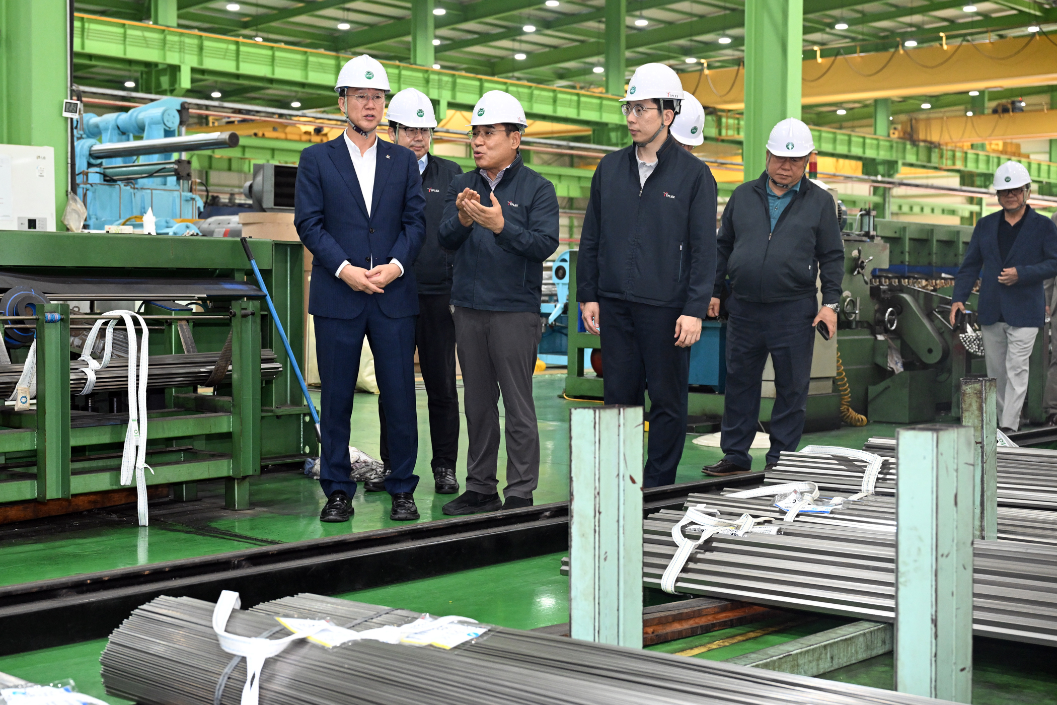 이민근 안산시장, ㈜티플랙스 방문… 기업 친화 투자 환경 조성 박차