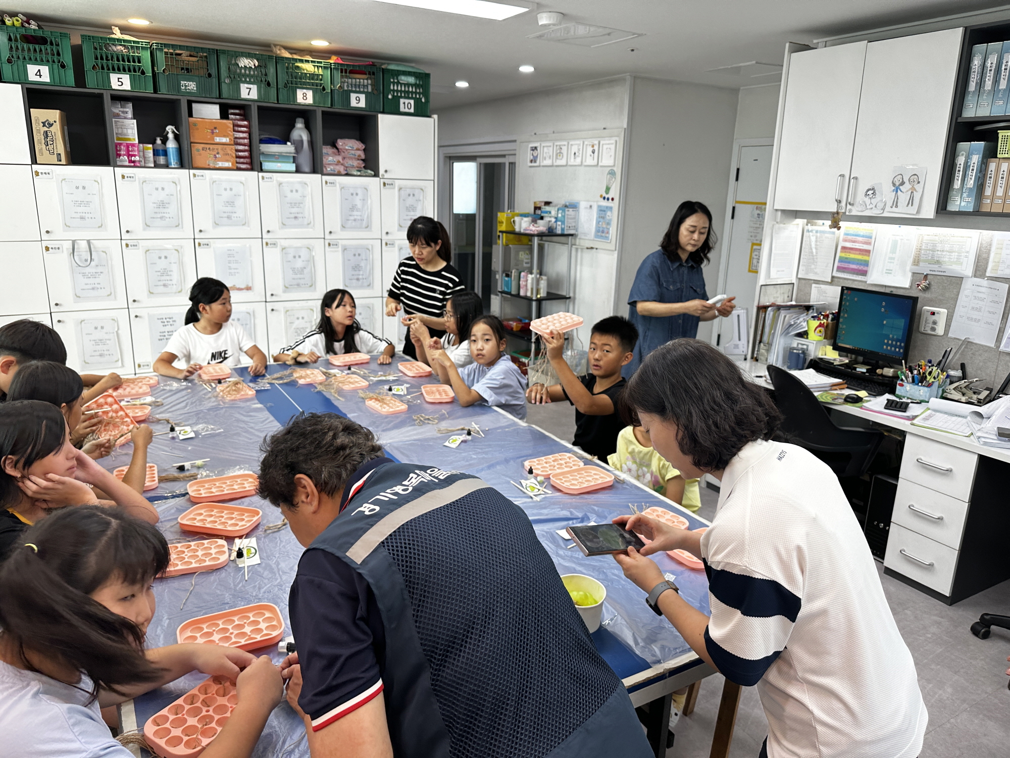 안산시 본오1동 행복마을관리소, 아이들과 함께하는 가을맞이 DIY 체험