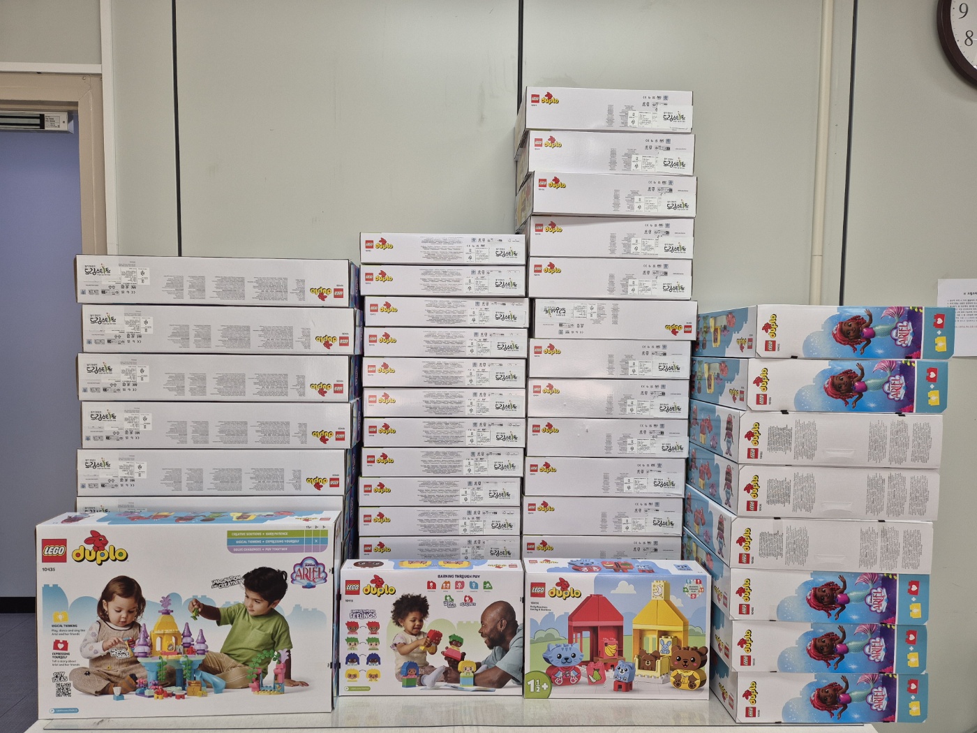 안산시, 고려대학교안산병원서 드림스타트 후원 물품 기탁받아