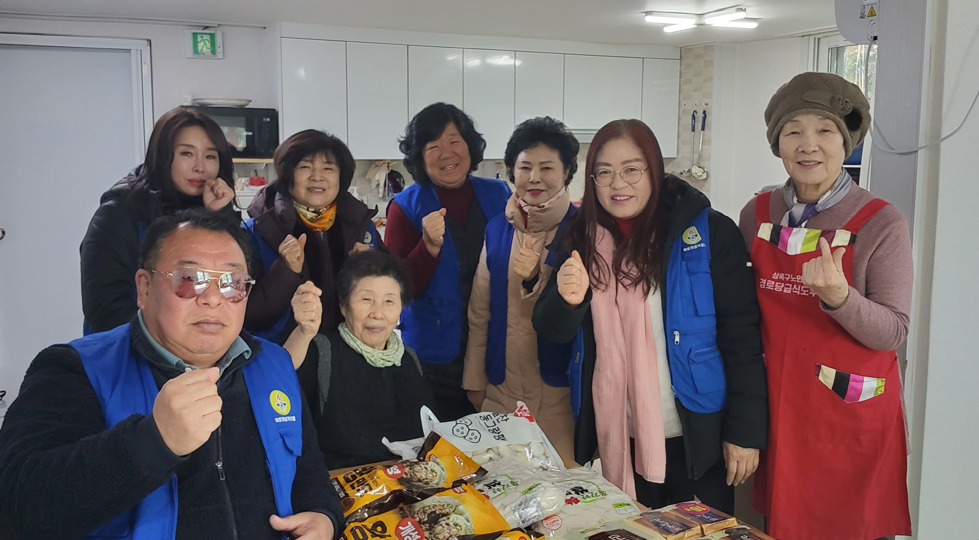 누리봄봉사단, 안산시 이동 관내 경로당에 식품꾸러미 나눔 진행