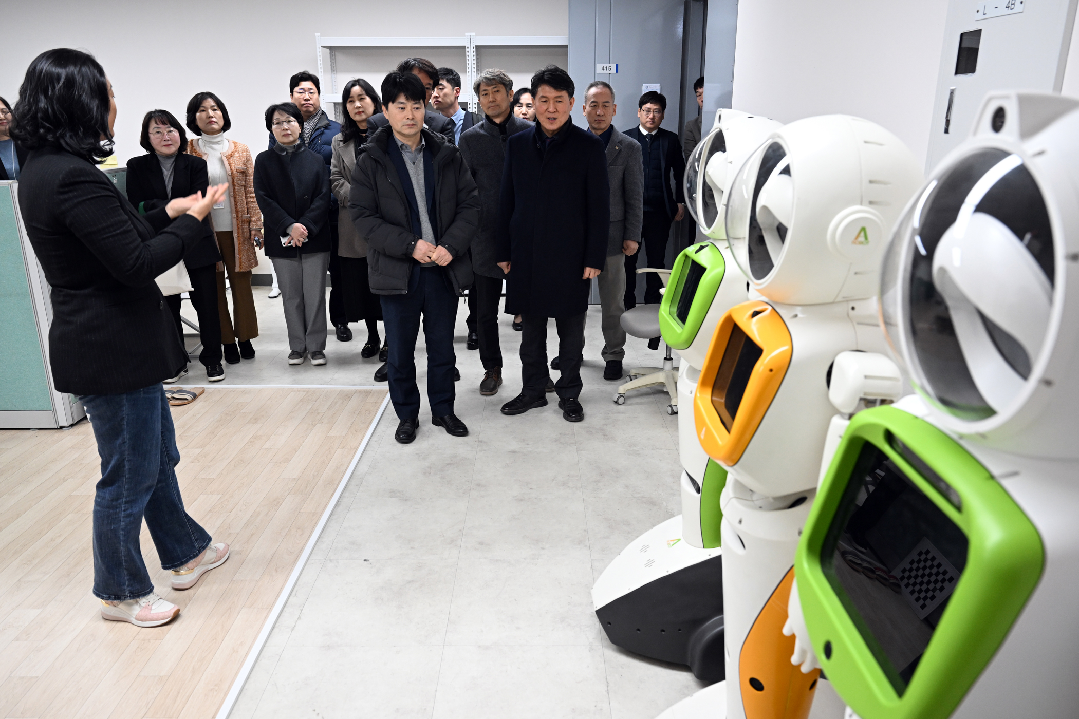 안산시, 한국생산기술연구원서 현장간부회의… 로봇 산업 협력 강화