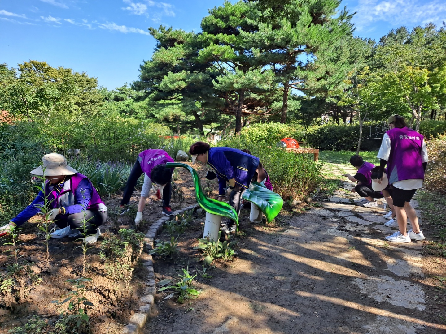 안산시 와동, 추석·마을정원축제 맞이 마을가꾸기