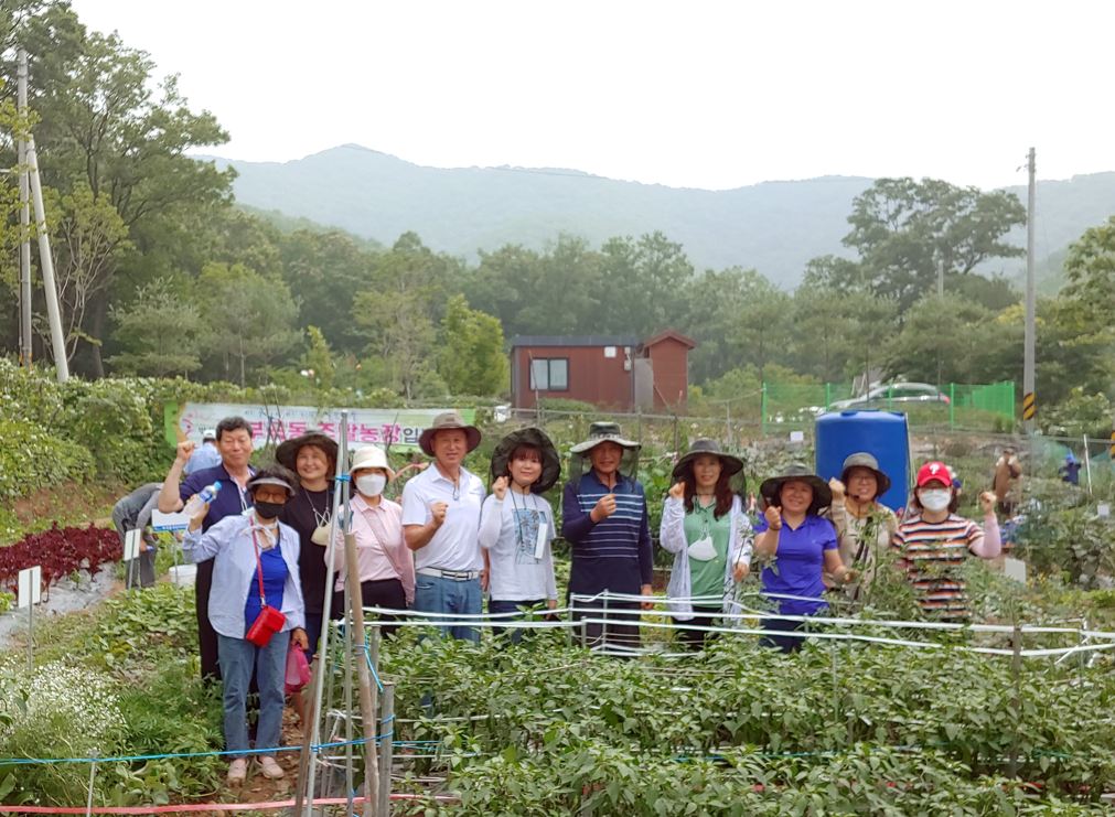 안산시 부곡동 주민자치회, 주말농장 텃밭 교육 실시