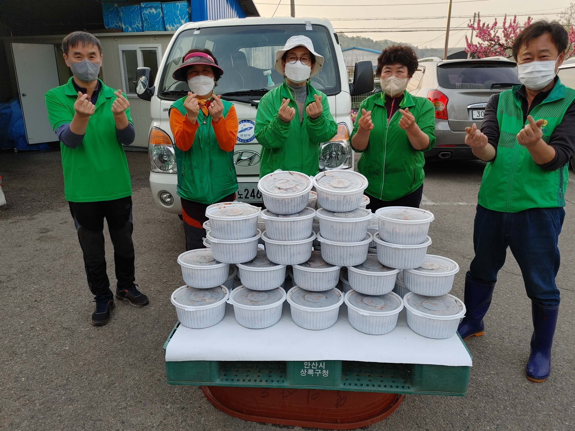 안산시 안산동 새마을회, 취약계층에 사랑의 반찬 나눔