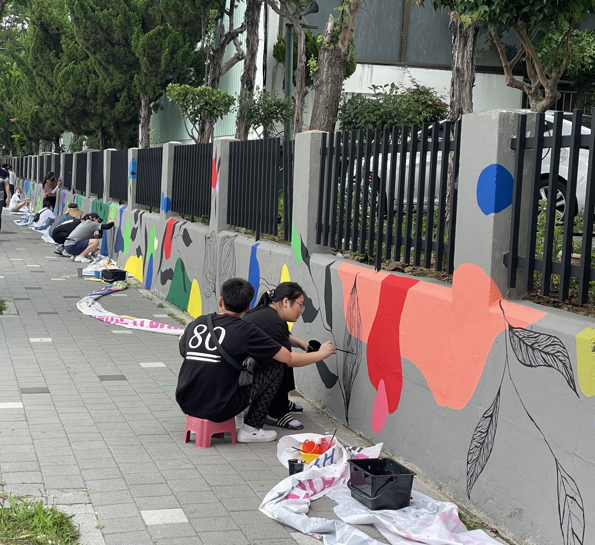 안산시 고잔동 지역사회보장협의체, 마을환경개선 벽화프로젝트