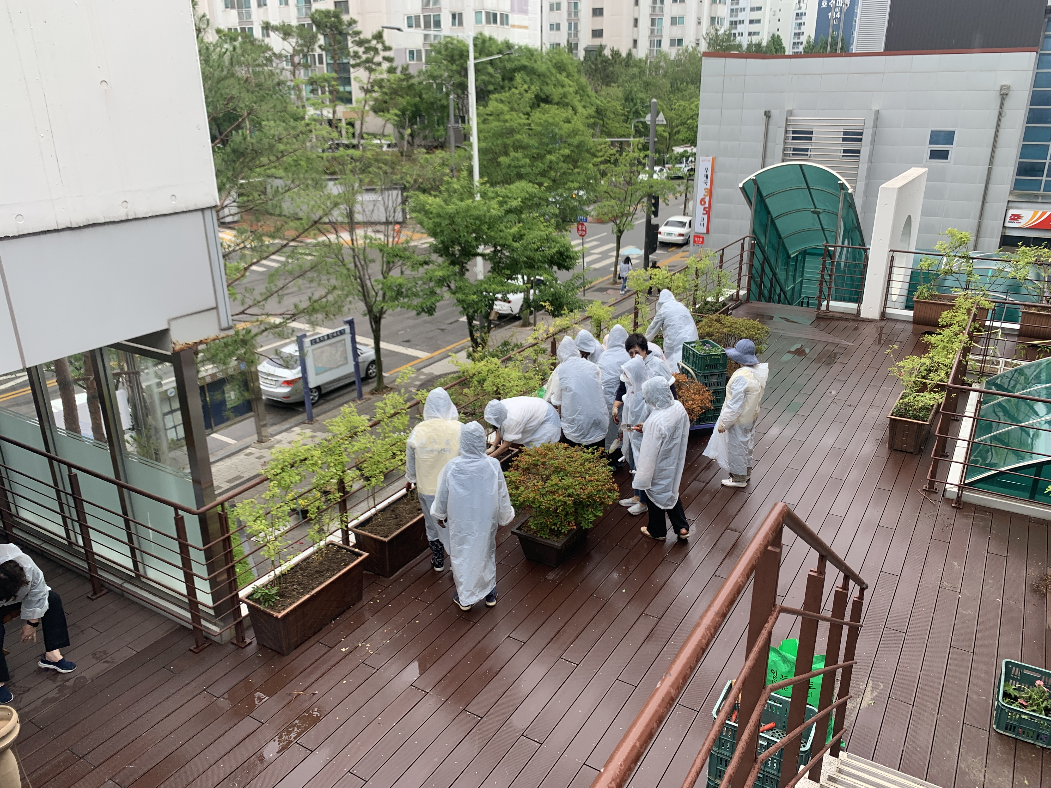 안산시 초지동, 여름향기 담아 청사 새단장