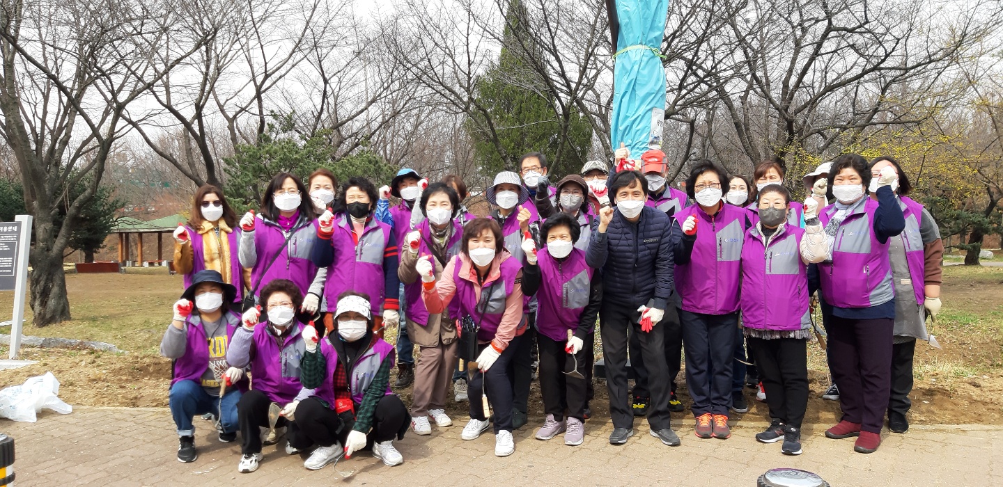 안산시 이동, 봄 향기 가득한 꽃길 조성