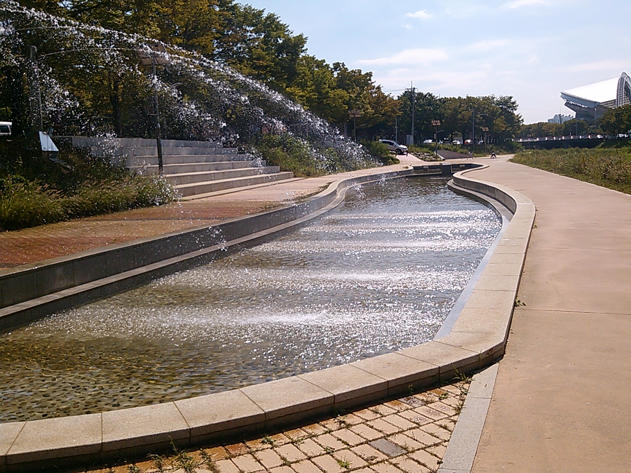 안산시, 안산천·화정천에 물놀이형 수경시설 운영