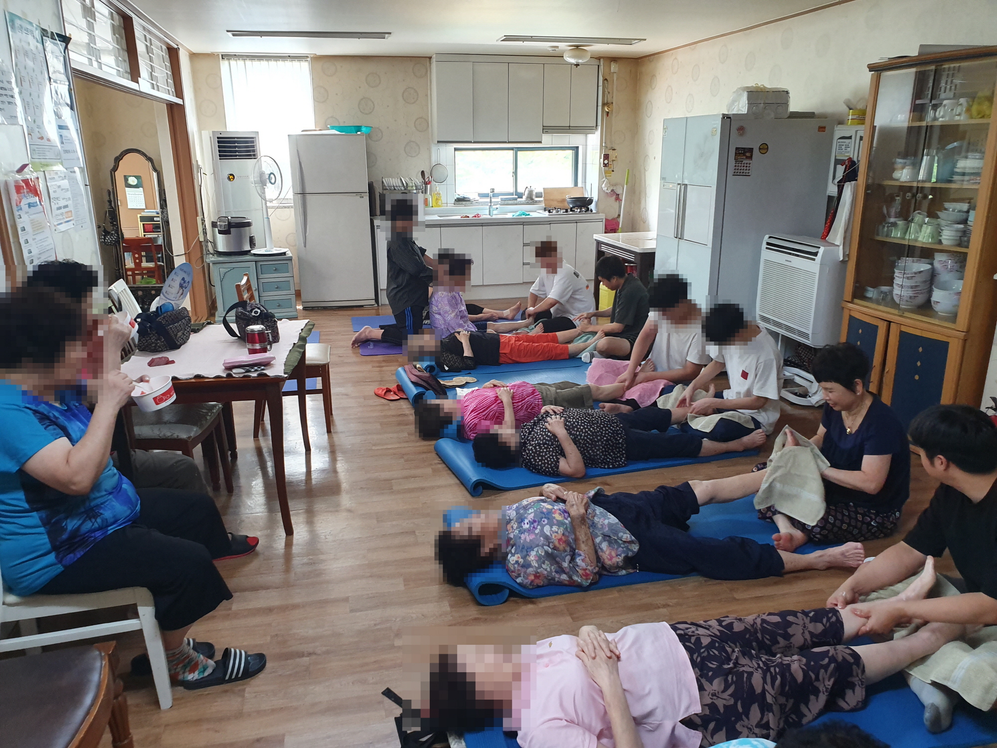 안산시남자단기청소년쉼터, Silver-효도봉사 실시