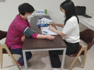 안산시 백운동,‘자기 혈압·혈당 알기’1대1 건강상담 운영