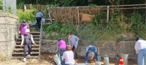 안산시 사이동,  여름철 풍수해 대비 환경정비