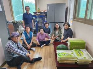 안산시 안산동, 중복 맞아 경로당에 ‘복달임’음식 전달