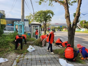 안산시 안산동 지역사회보장협의체, 추석맞이 국토대청결 실시
