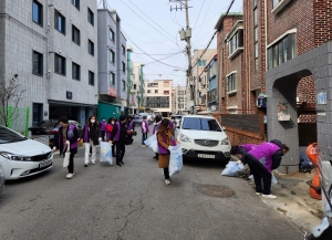 안산시 백운동, 봄맞이 환경정화활동 추진