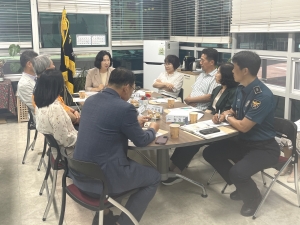 안산시 초지동, 기관장 간담회 개최