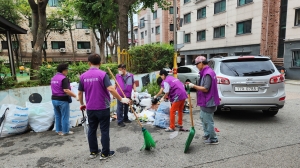 안산시 백운동 통장협의회, 화사한 주택가 만들기