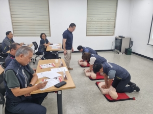 안산시 백운동 주민자치회, 응급처치 안전교육 진행