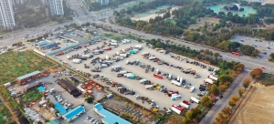 안산시, 대형차 임시주차장 조성 일주일 만에 이용률 70% 달해