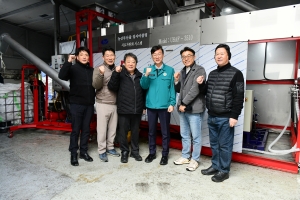 이민근 안산시장, 농수산물도매시장 내 부산물→사료 자원화 현장 점검