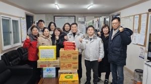 안산시 사이동 주민자치회, 자율방범대 노고 격려 방문