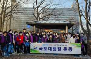 안산시 사이동, 설 명절맞이 환경정화 활동 펼쳐