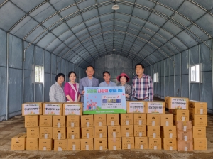 신길동 능길경로당 박인호 회장, 무농약 인증 감자 500kg 기탁