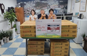 주식회사 조흥, 안산시 선부2동에 냉동피자 기탁