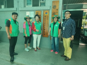 안산시 백운동, 관내 경로당 무더위쉼터 점검 및 어르신 안부 인사 