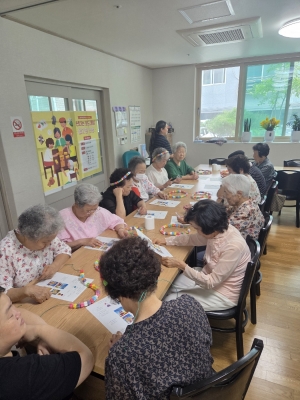 안산시 일동,‘백세건강마을 놀이하는 경로당’보드게임 성료