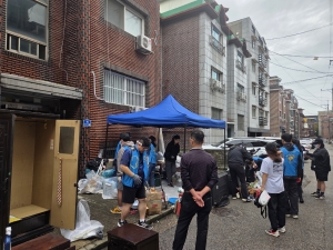 참안산사람들, 안산시 와동 저소득 가정 주거환경개선 봉사 활동 