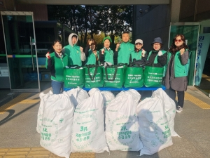 안산시 원곡동 새마을회, 재활용품 수집 … 깨끗한 마을 만들기 앞장