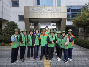 안산시 백운동 자율방재단, 안전문화 캠페인 및 환경정화 활동 전개