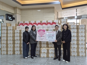 안산시, 그린시티교회로부터 드림스타트 후원 물품 기탁받아