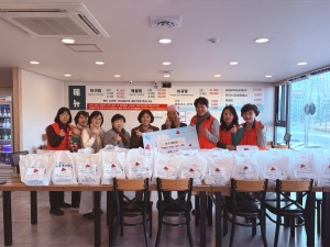 본가 해미청, 안산시 선부1동 취약계층 30가구에 음식 후원