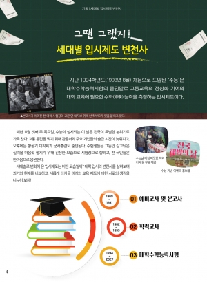 그땐그랬지-세대별 입시제도 변천사