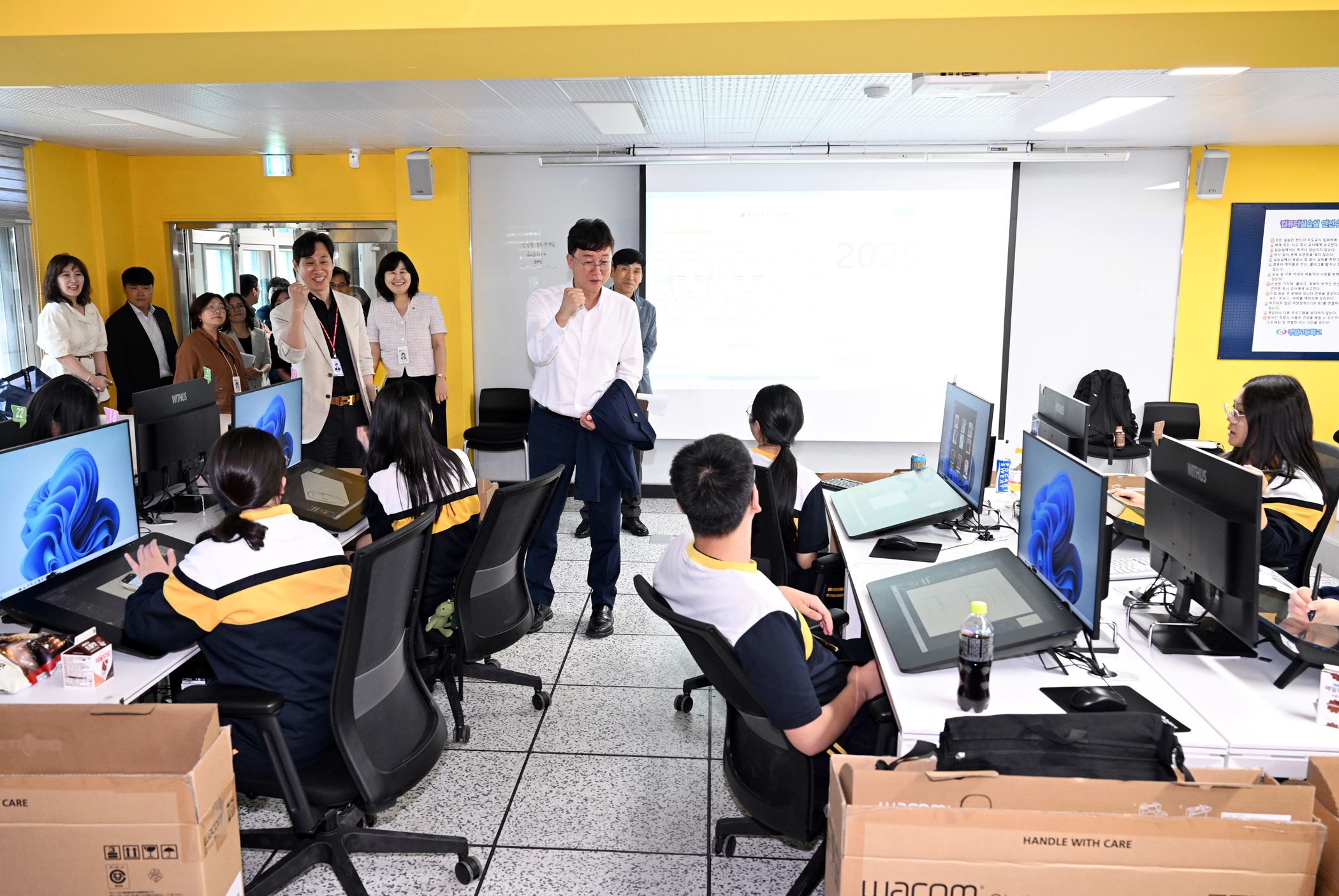 이민근 안산시장, 직업교육 혁신 지구 현장 방문…“인재 양성 전력”