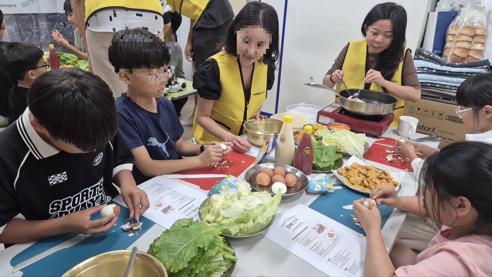 안산시, ㈜한샘으로부터 지역아동센터 주방 환경 개선 지원받아