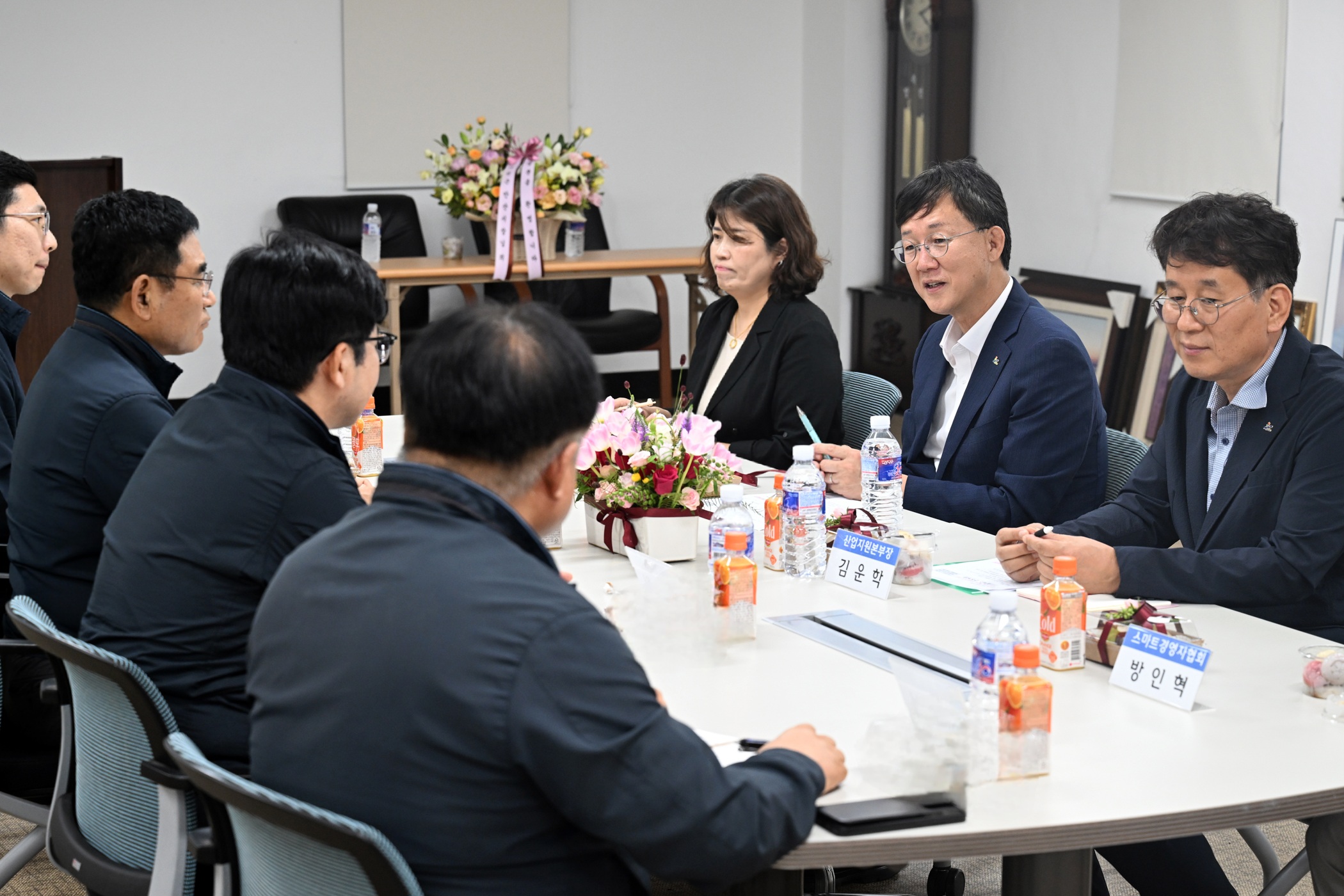 이민근 안산시장, ㈜티플랙스 방문… 기업 친화 투자 환경 조성 박차