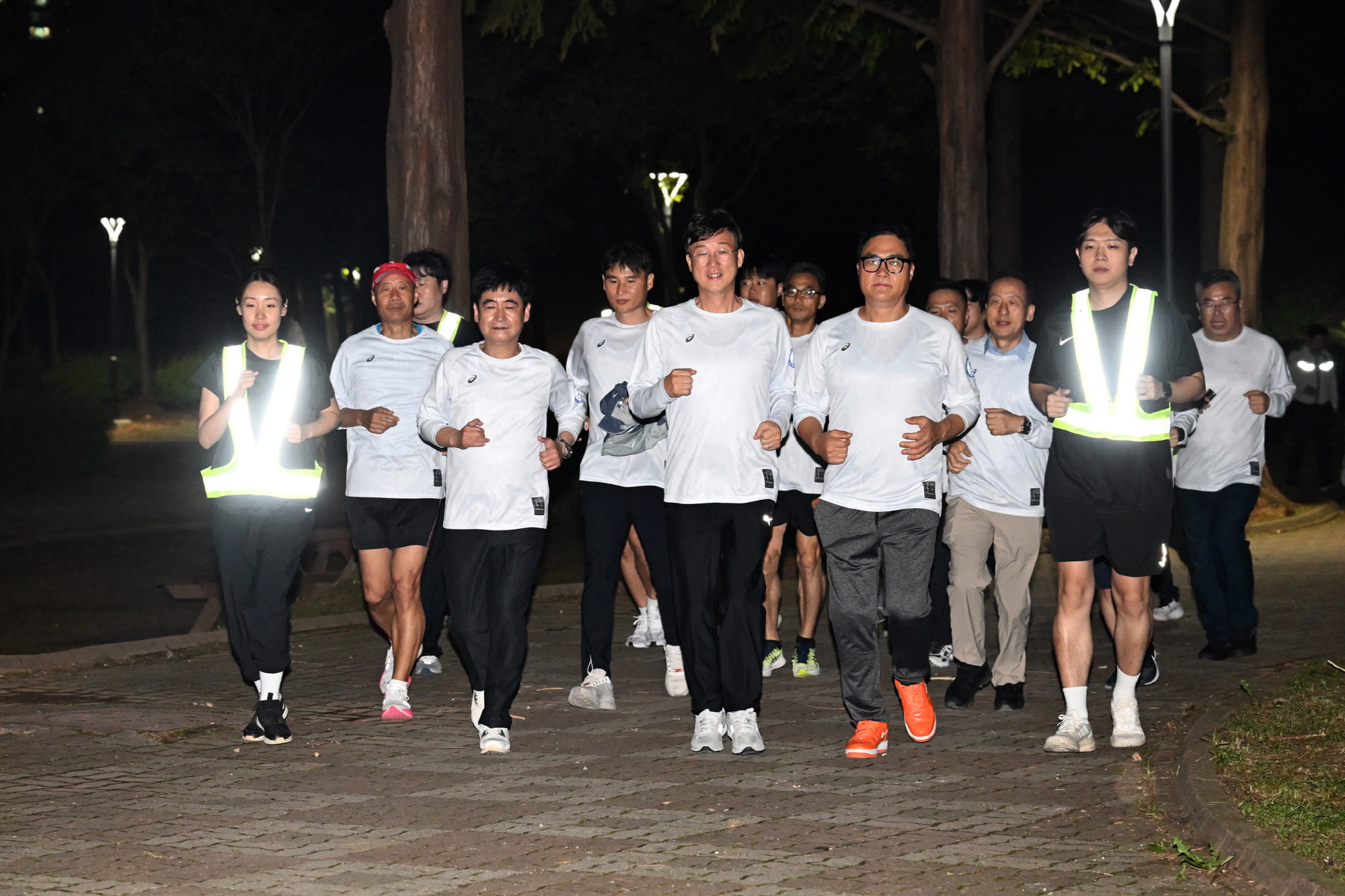 안산시, 런닝순찰대 발대식 열고 첫 합동 순찰… 범죄예방 주력