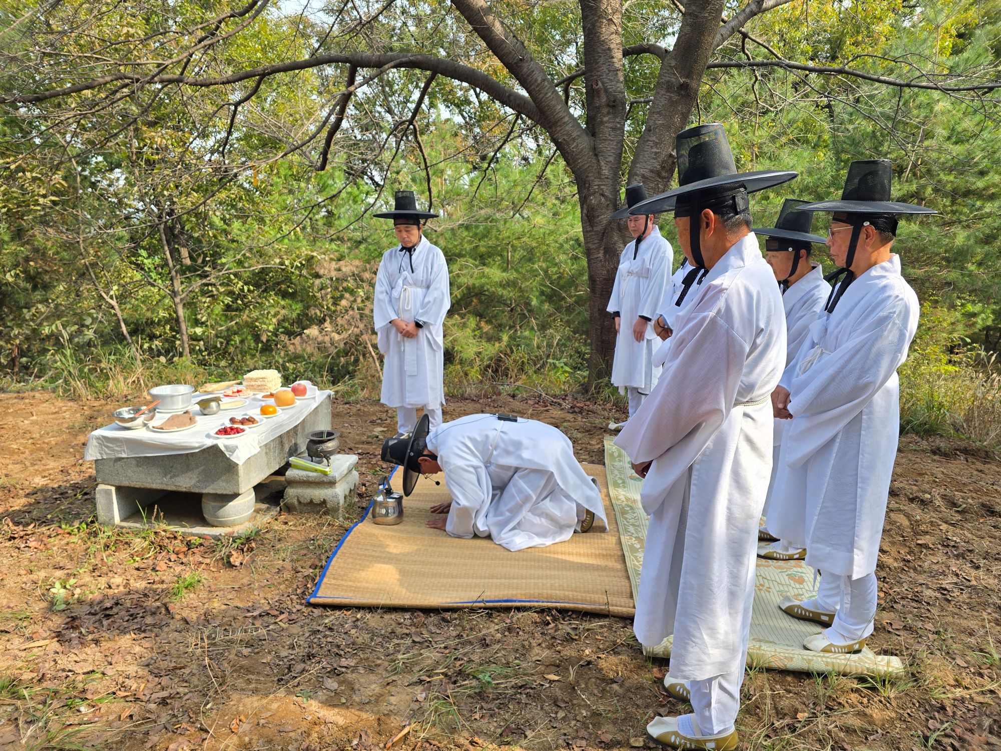 안산시, 향토 유산 제22호 팔곡당산 산신제 열고 안녕과 평안 기원