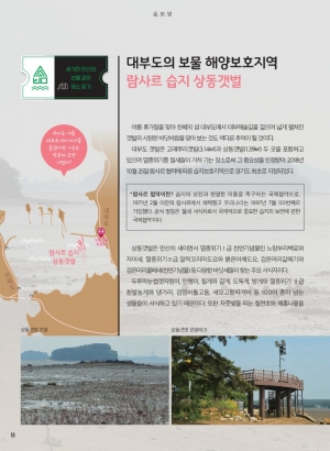 대부도의 보물 람사르 습지 상동갯벌
