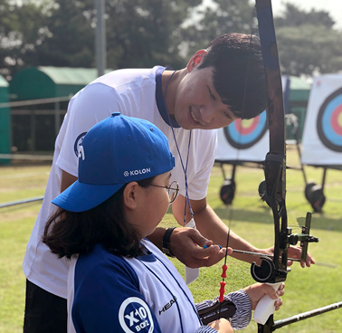올림픽 금메달리스트와 함께 어린이의 꿈을 쏘다!